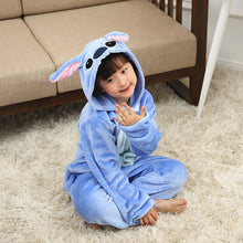 Load image into Gallery viewer, Children Pajamas Winter Flannel