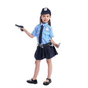 Cute Girls Tiny Cop Police