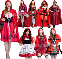Load image into Gallery viewer, Adult Women Halloween Costume Little Red