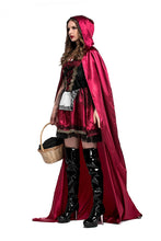 Load image into Gallery viewer, Adult Women Halloween Costume Little Red
