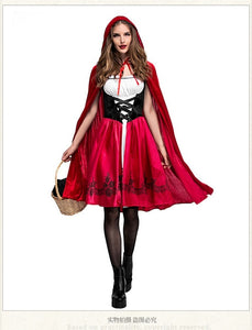 Adult Women Halloween Costume Little Red