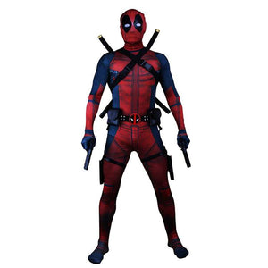 Deadpool Costume Adult Man Spandex