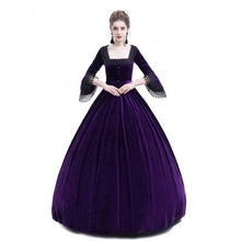 Load image into Gallery viewer, Cosplay Medieval Palace Princess Dress