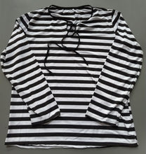 Load image into Gallery viewer, Black White Stripe Prisoner