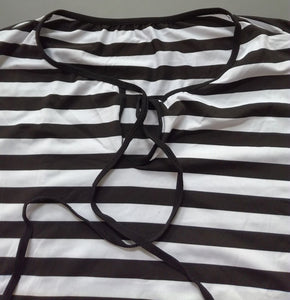 Black White Stripe Prisoner