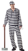 Load image into Gallery viewer, Black White Stripe Prisoner