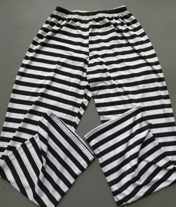 Black White Stripe Prisoner