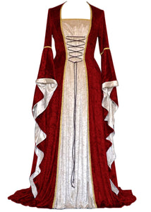 Medieval Costumes Full Sleeve Renaissance