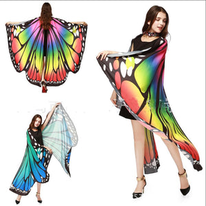 Shawl Women Butterfly Costume