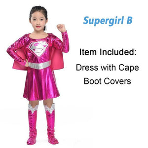 Costume Fancy Dress Wonder Women Batgirl